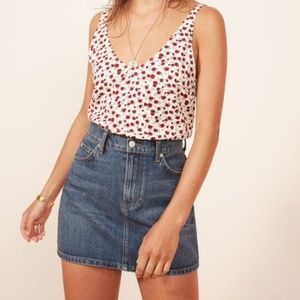 Reformation Ella Jean Skirt